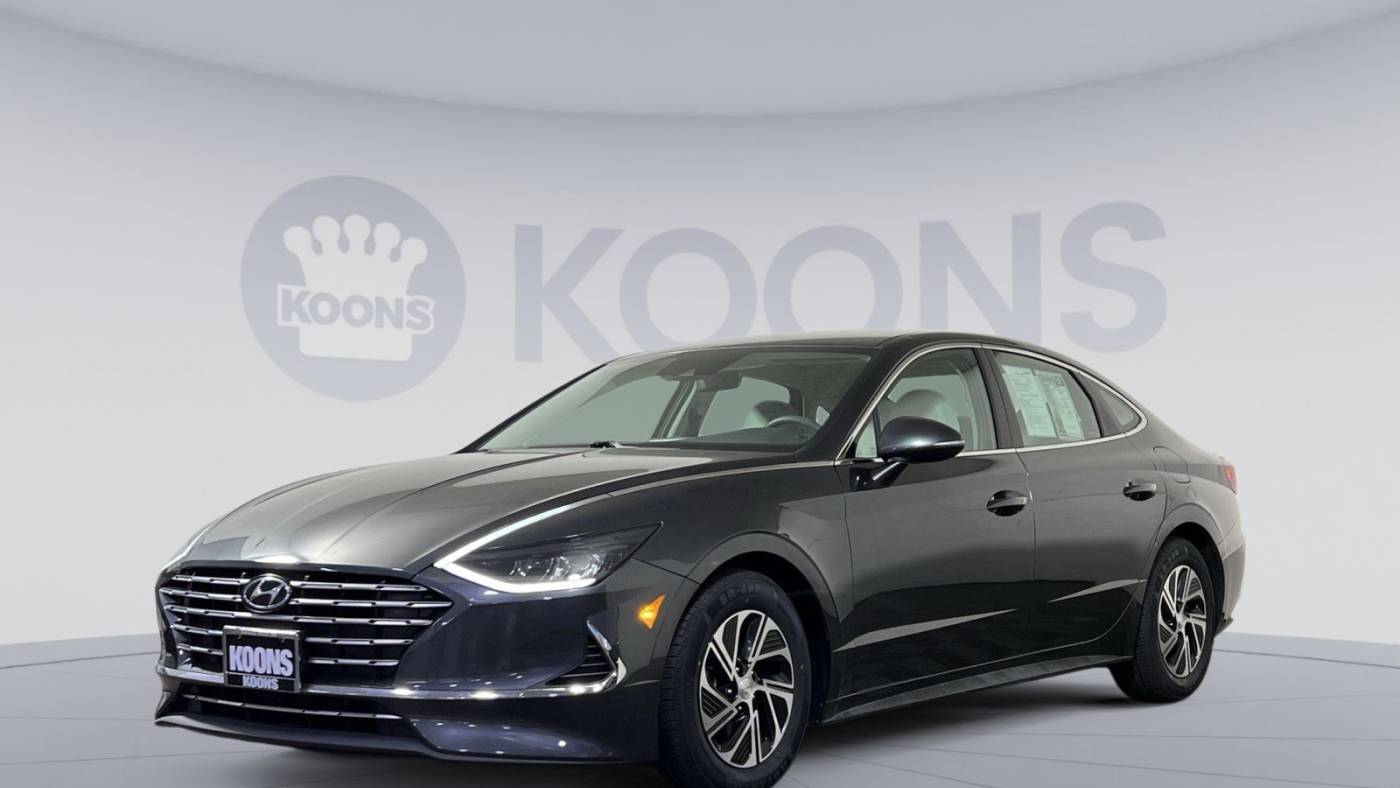 2021 Hyundai Sonata Hybrid Blue — Sedan — 40,985 mi — Owings Mills, MD
