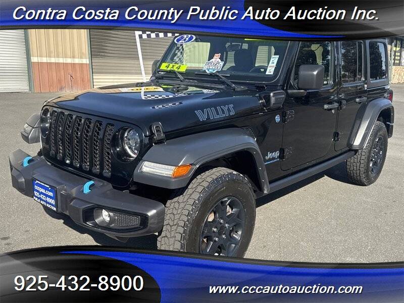2023 Jeep Wrangler 4xe — SUV — 57,089 mi — Pittsburg, CA