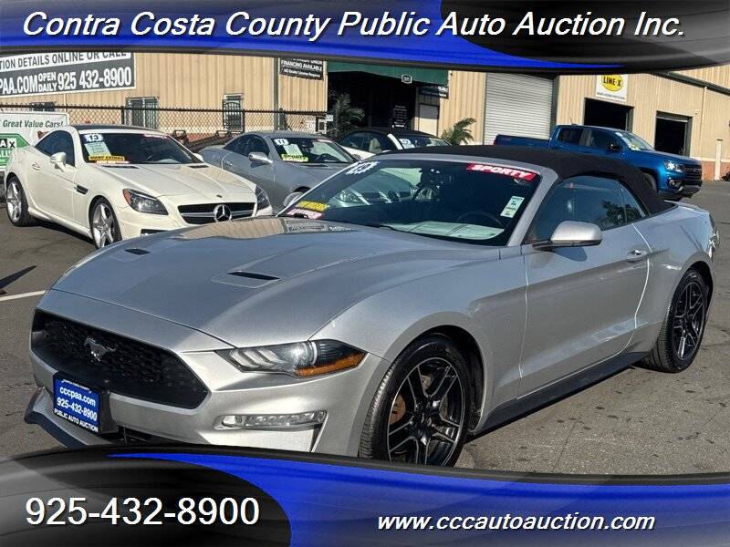 2019 Ford Mustang EcoBoost Premium — Convertible — 91,881 mi — Pittsburg, CA