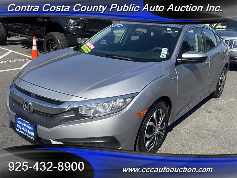 2017 Honda Civic LX — Sedan — 121,789 mi — Pittsburg, CA