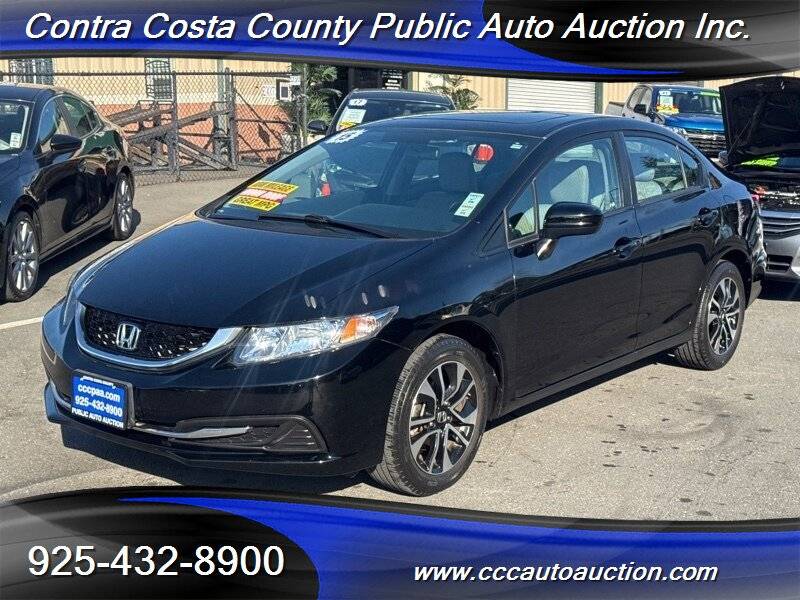 2015 Honda Civic EX — Sedan — 75,516 mi — Pittsburg, CA