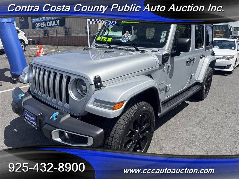 2023 Jeep Wrangler Sahara 4xe — SUV — 58,509 mi — Pittsburg, CA