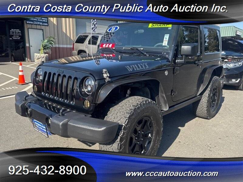 2016 Jeep Wrangler Willys Wheeler — SUV — 119,078 mi — Pittsburg, CA
