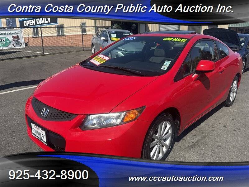 2012 Honda Civic EX-L — Coupe — 87,986 mi — Pittsburg, CA