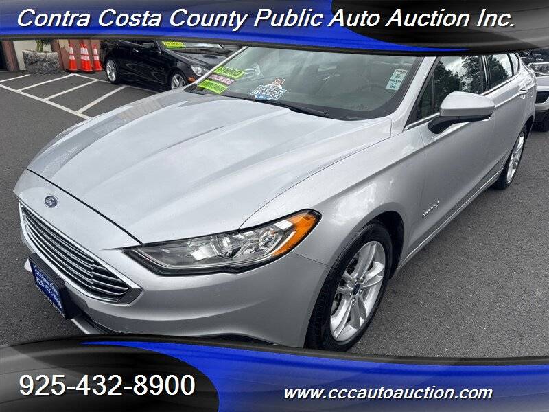 2018 Ford Fusion Hybrid S — Sedan — 41,004 mi — Pittsburg, CA