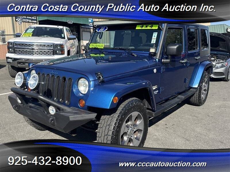 2010 Jeep Wrangler Sahara — SUV — 50,937 mi — Pittsburg, CA