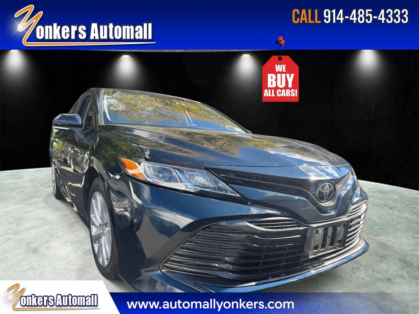 2018 Toyota Camry LE — Sedan — 51,923 mi — Yonkers, NY