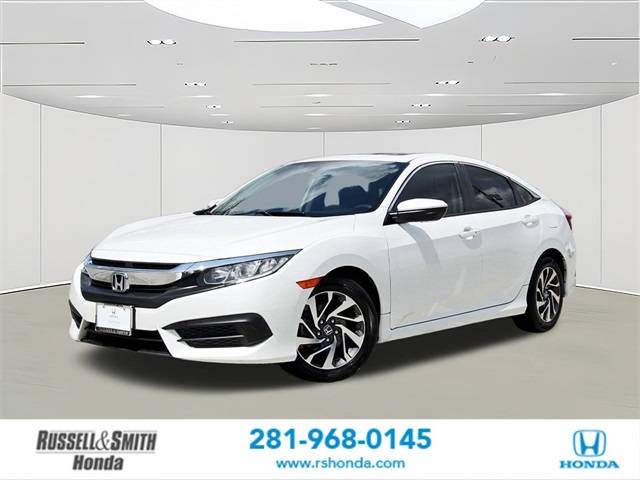 2017 Honda Civic EX — Sedan — 72,101 mi — Houston, TX