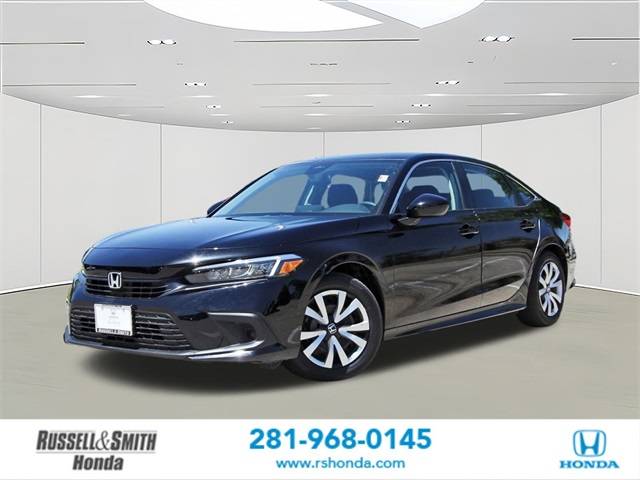 2023 Honda Civic LX — Sedan — 25,210 mi — Houston, TX