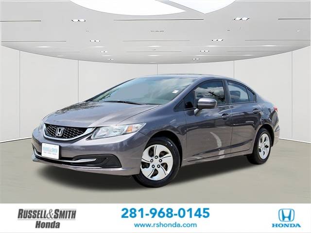 2015 Honda Civic LX — Sedan — 130,153 mi — Houston, TX
