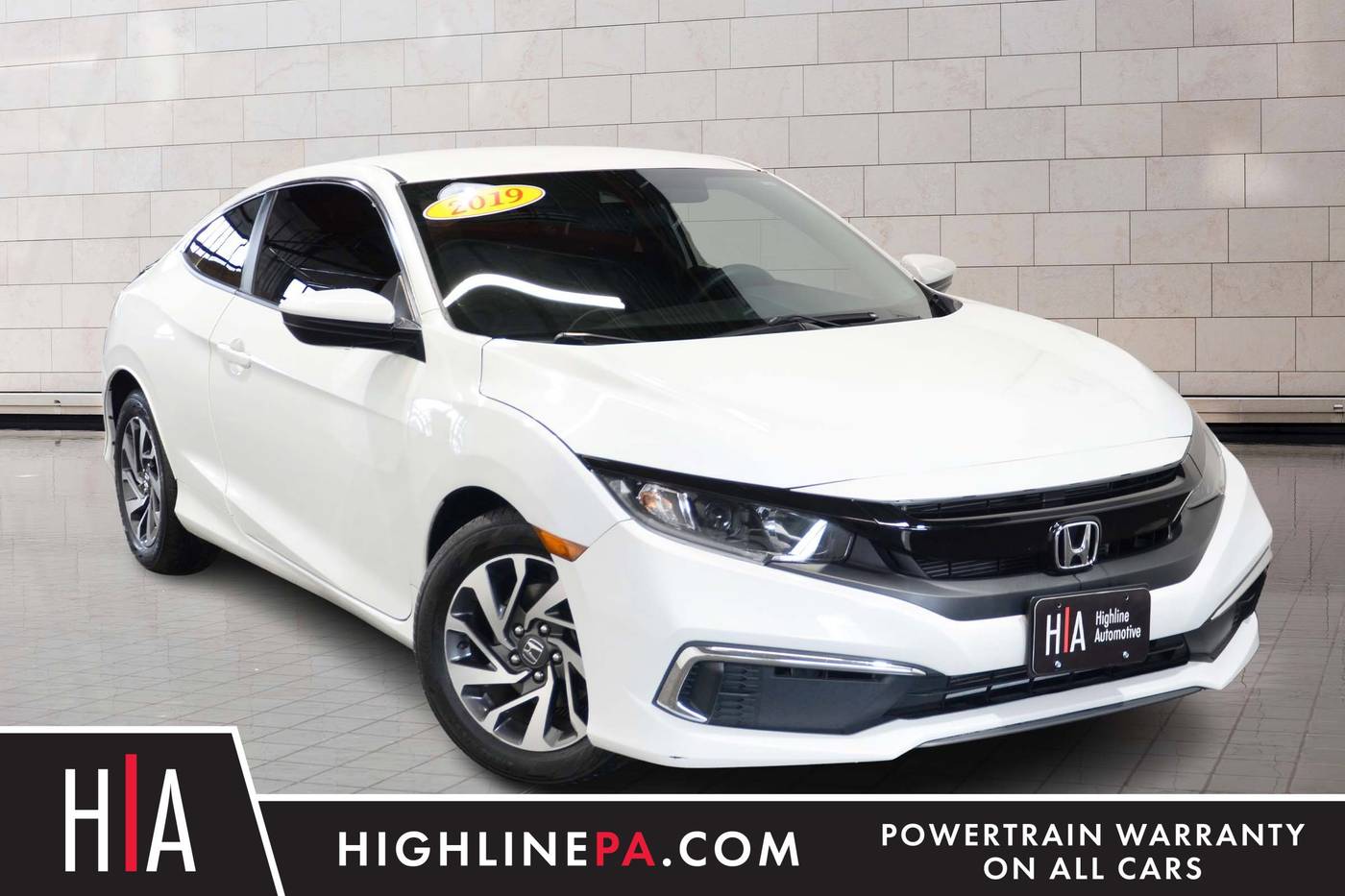 2019 Honda Civic LX — Coupe — 93,575 mi — Philadelphia, PA