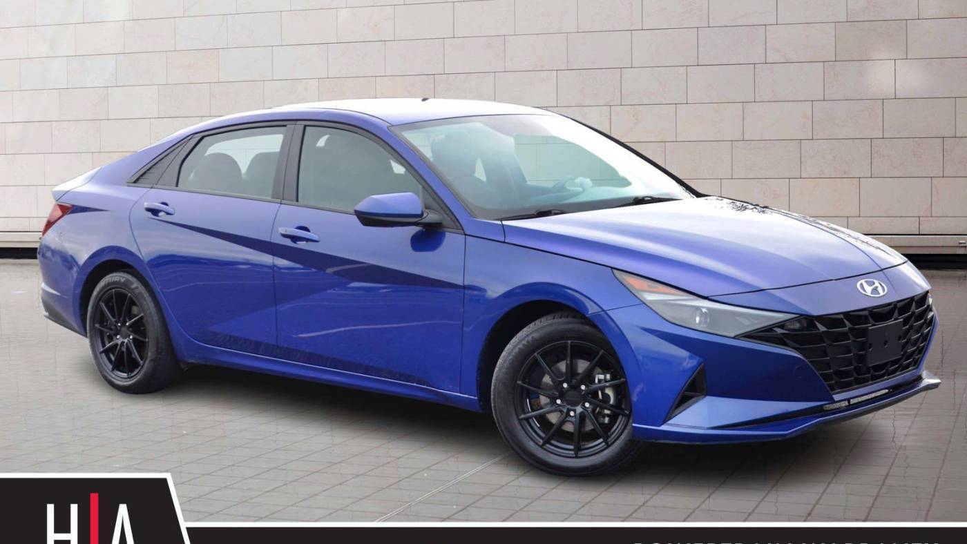 2023 Hyundai Elantra Hybrid Blue — Sedan — 77,669 mi — Philadelphia, PA