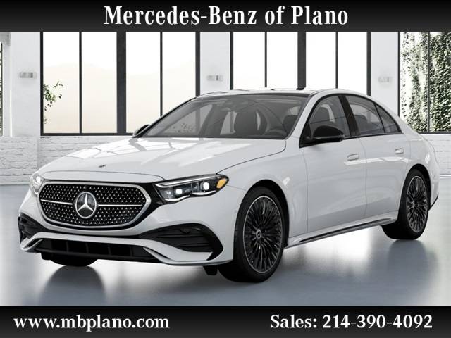 2025 Mercedes-Benz E-Class E 350 — Sedan — 5,617 mi — Plano, TX