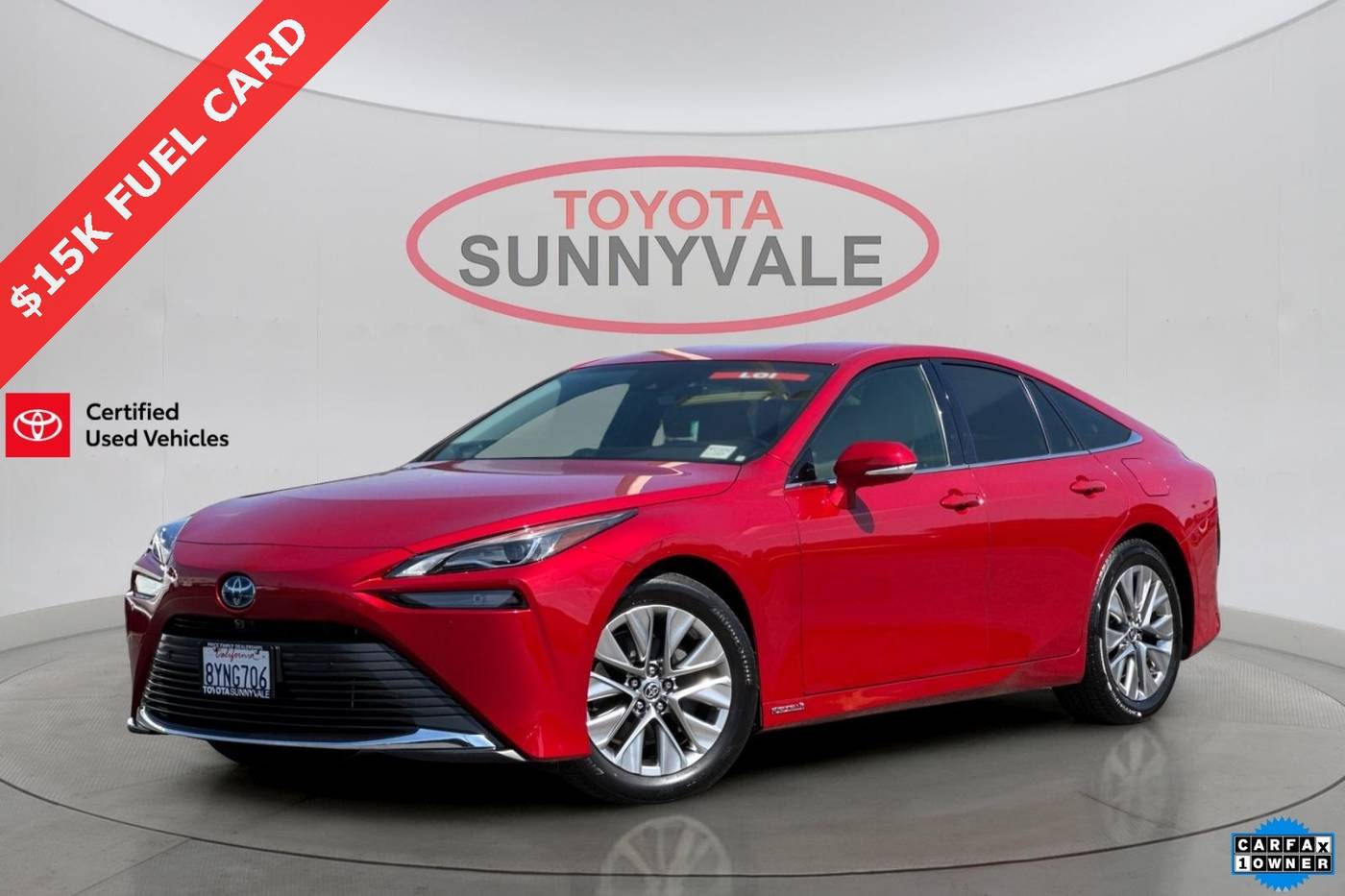 2021 Toyota Mirai XLE — Sedan — 22,459 mi — Sunnyvale, CA