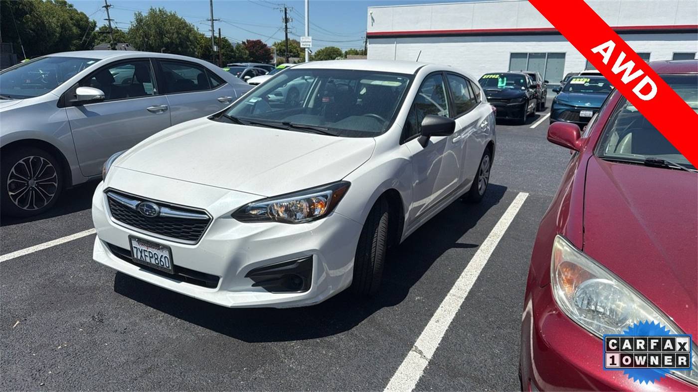 2017 Subaru Impreza 2.0i — Hatchback — 85,211 mi — Sunnyvale, CA