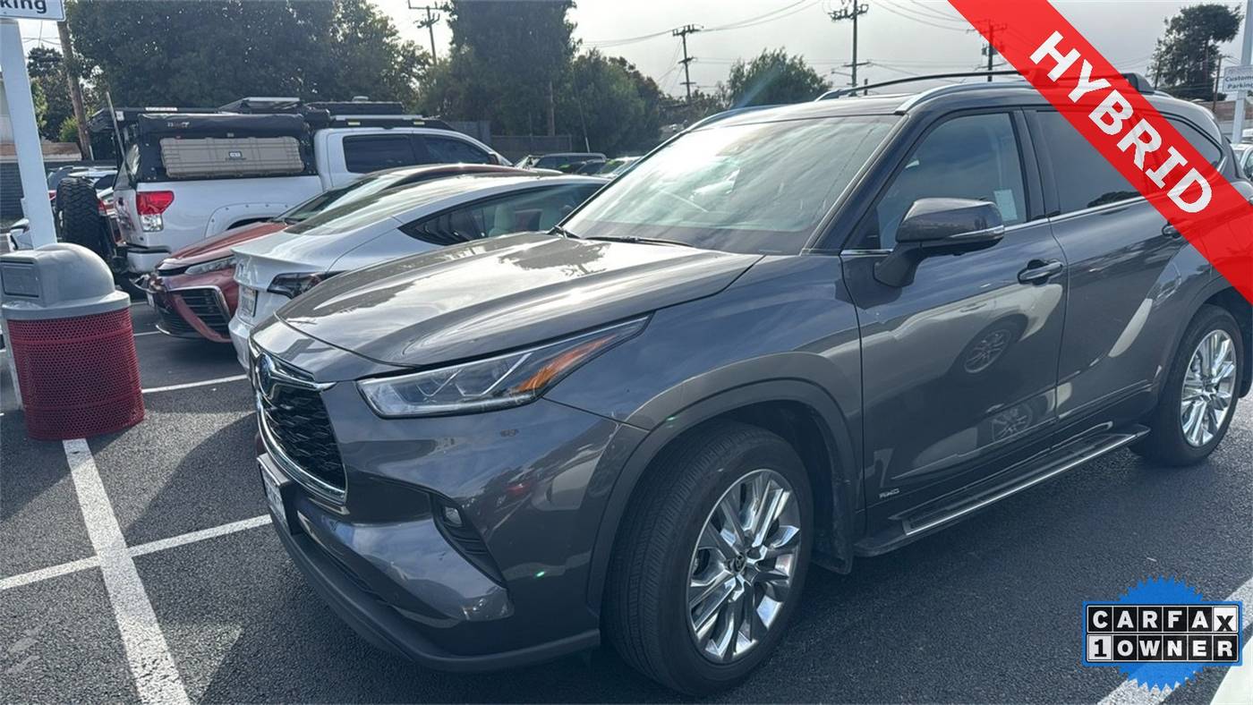 2023 Toyota Highlander Hybrid Limited — SUV — 23,714 mi — Sunnyvale, CA