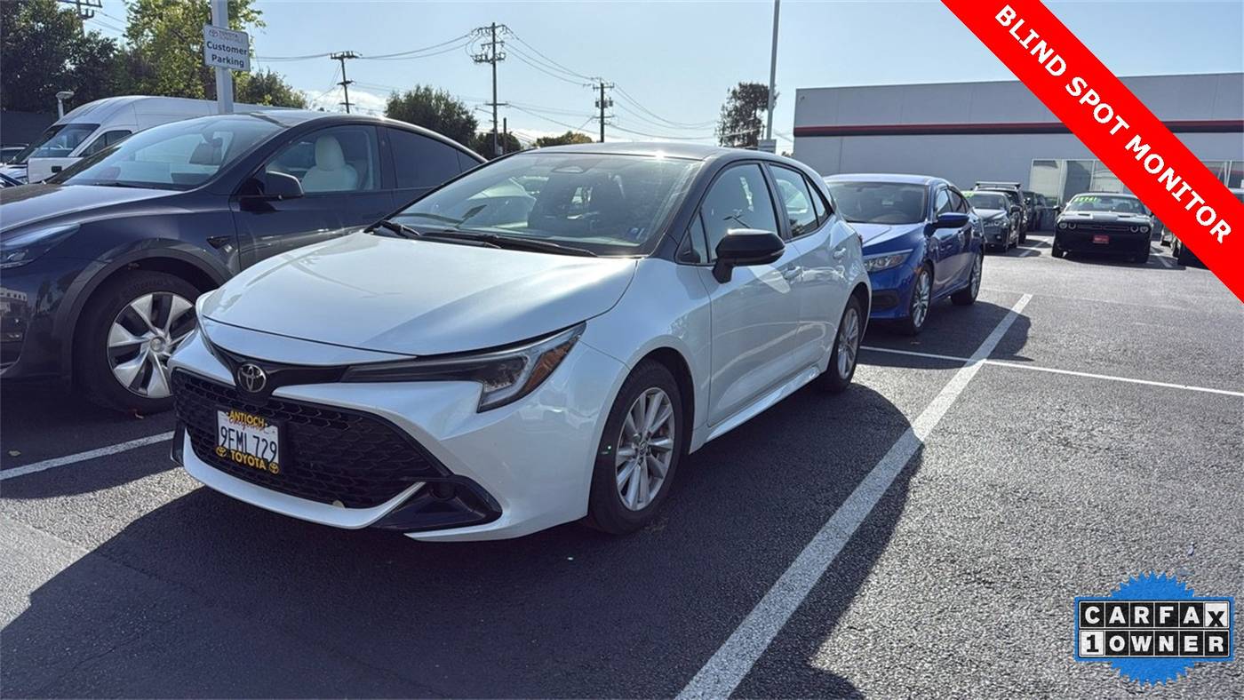 2023 Toyota Corolla Hatchback SE — Hatchback — 20,199 mi — Sunnyvale, CA