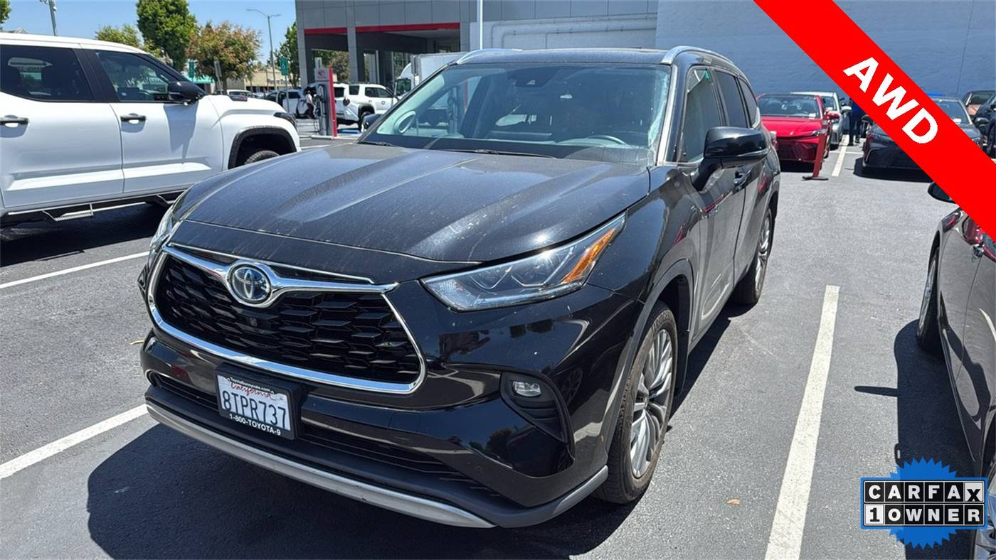 2021 Toyota Highlander Hybrid Platinum — SUV — 46,126 mi — Sunnyvale, CA