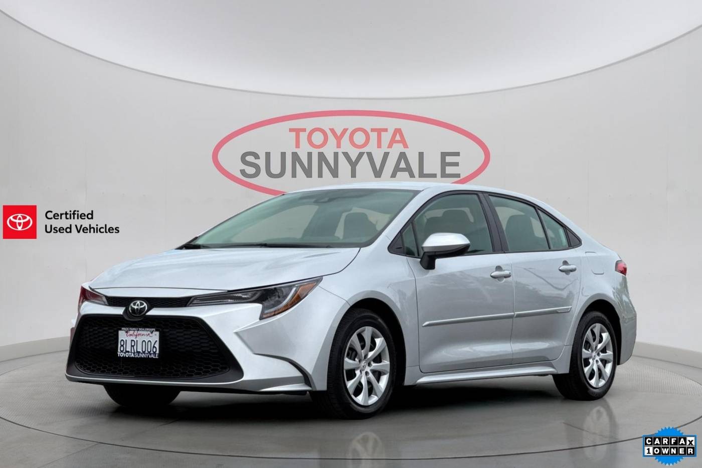 2020 Toyota Corolla LE — Sedan — 27,499 mi — Sunnyvale, CA
