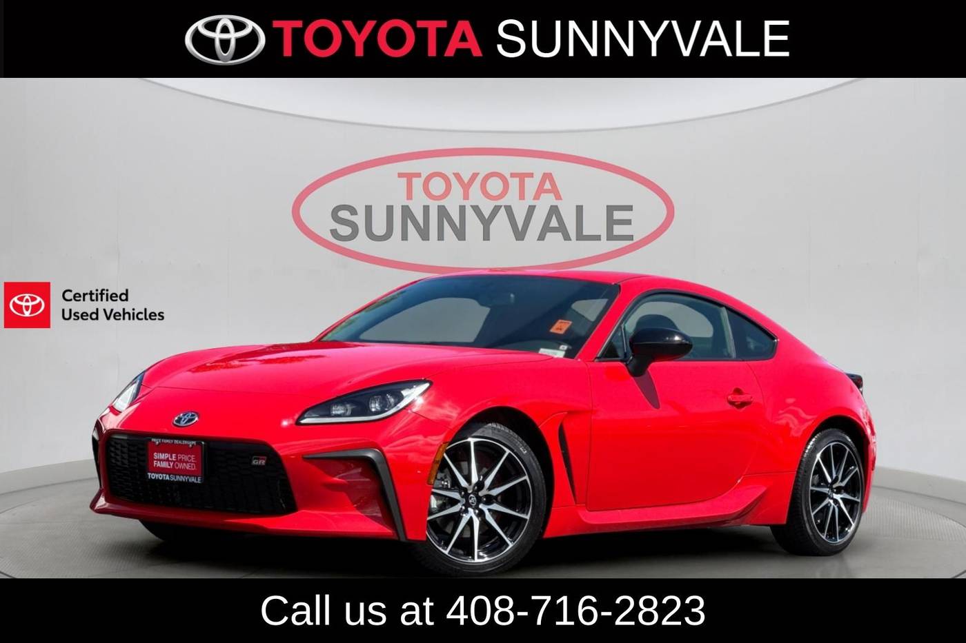 2023 Toyota GR86 Base — Coupe — 1,793 mi — Sunnyvale, CA