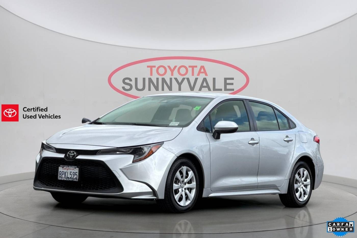 2020 Toyota Corolla LE — Sedan — 104,046 mi — Sunnyvale, CA