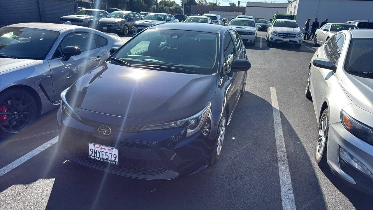 2021 Toyota Corolla LE — Sedan — 74,744 mi — Sunnyvale, CA