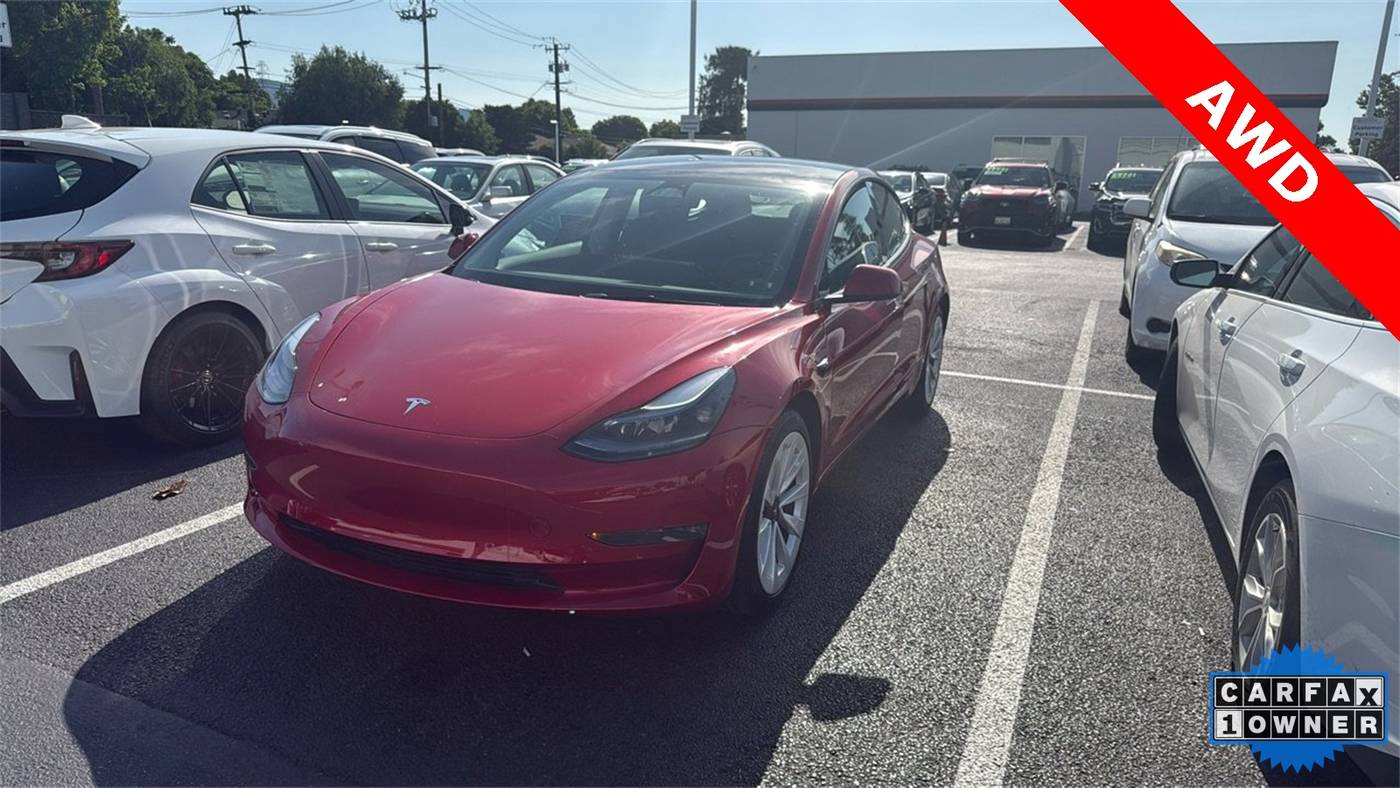 2023 Tesla Model 3 Long Range — Sedan — 3,508 mi — Sunnyvale, CA