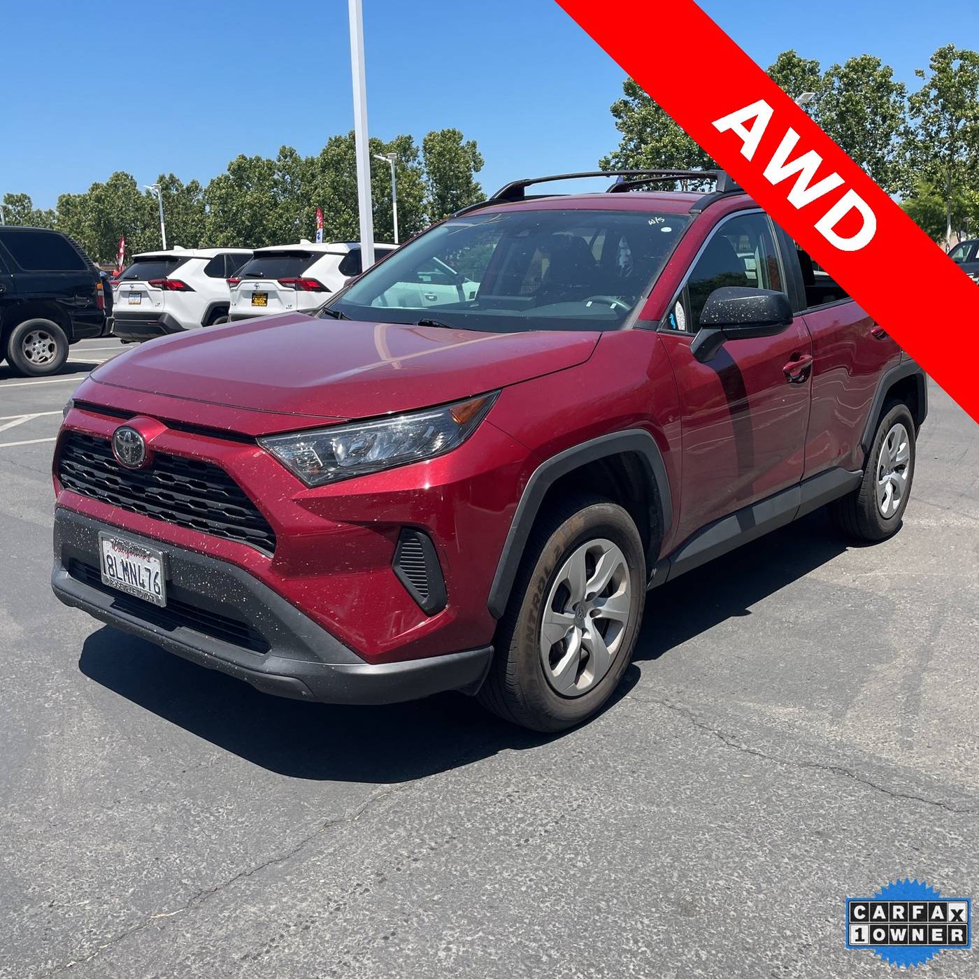 2019 Toyota RAV4 LE — SUV — 76,247 mi — Sunnyvale, CA