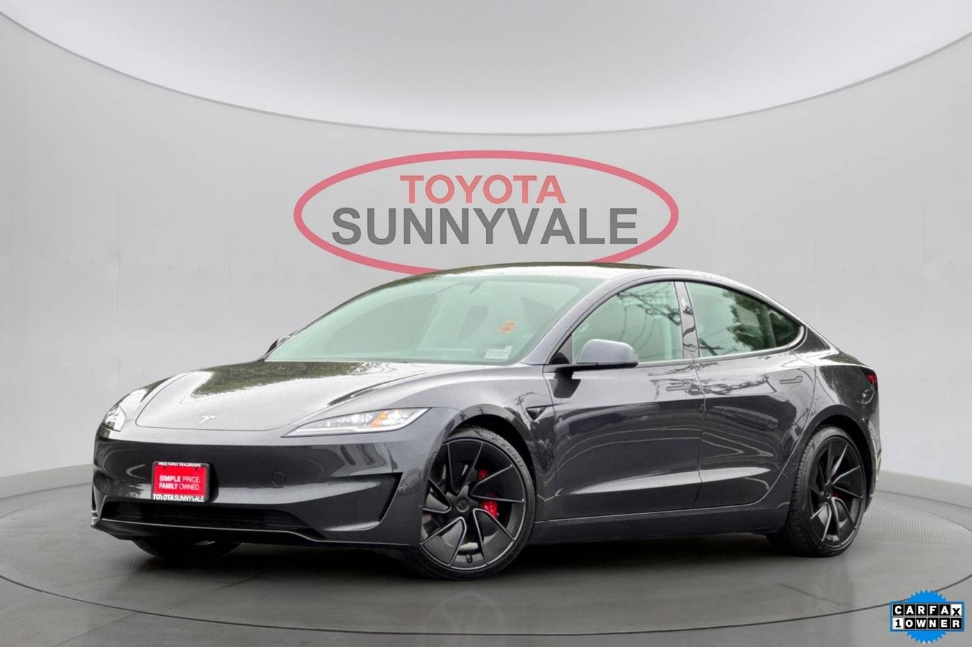 2024 Tesla Model 3 Performance — Sedan — 7,276 mi — Sunnyvale, CA