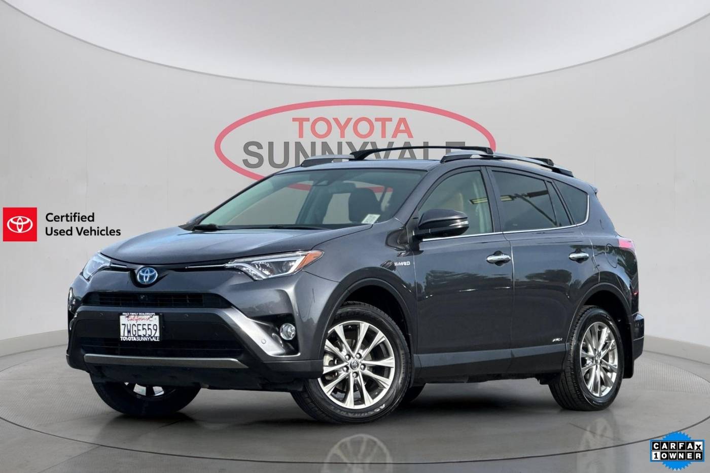 2017 Toyota RAV4 Hybrid Limited — SUV — 81,485 mi — Sunnyvale, CA
