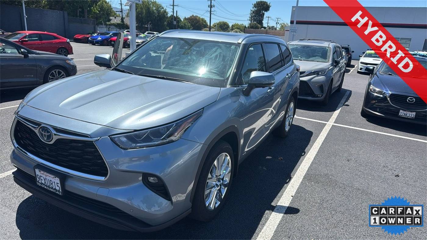 2023 Toyota Highlander Hybrid Limited — SUV — 22,437 mi — Sunnyvale, CA