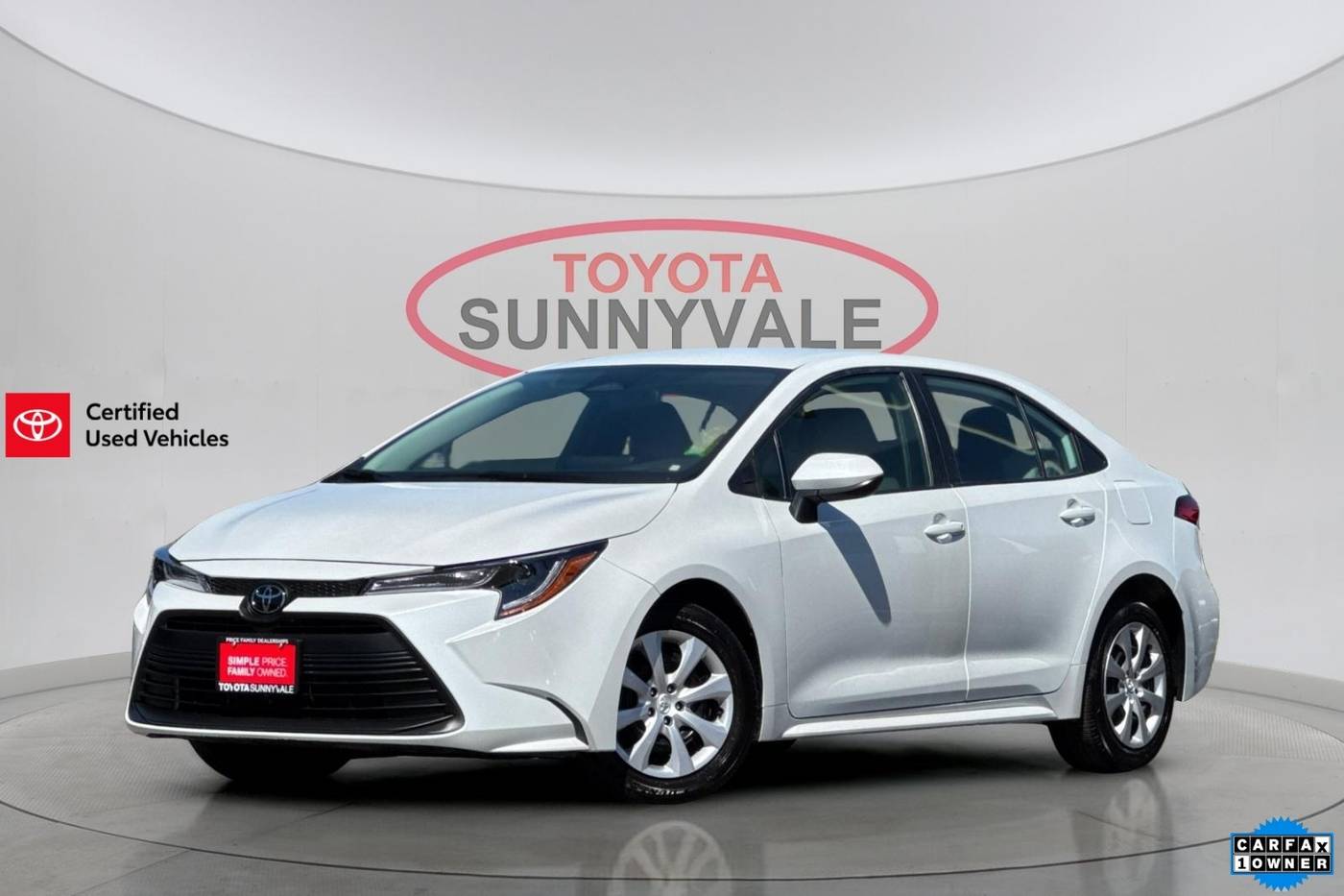 2024 Toyota Corolla LE — Sedan — 12,627 mi — Sunnyvale, CA