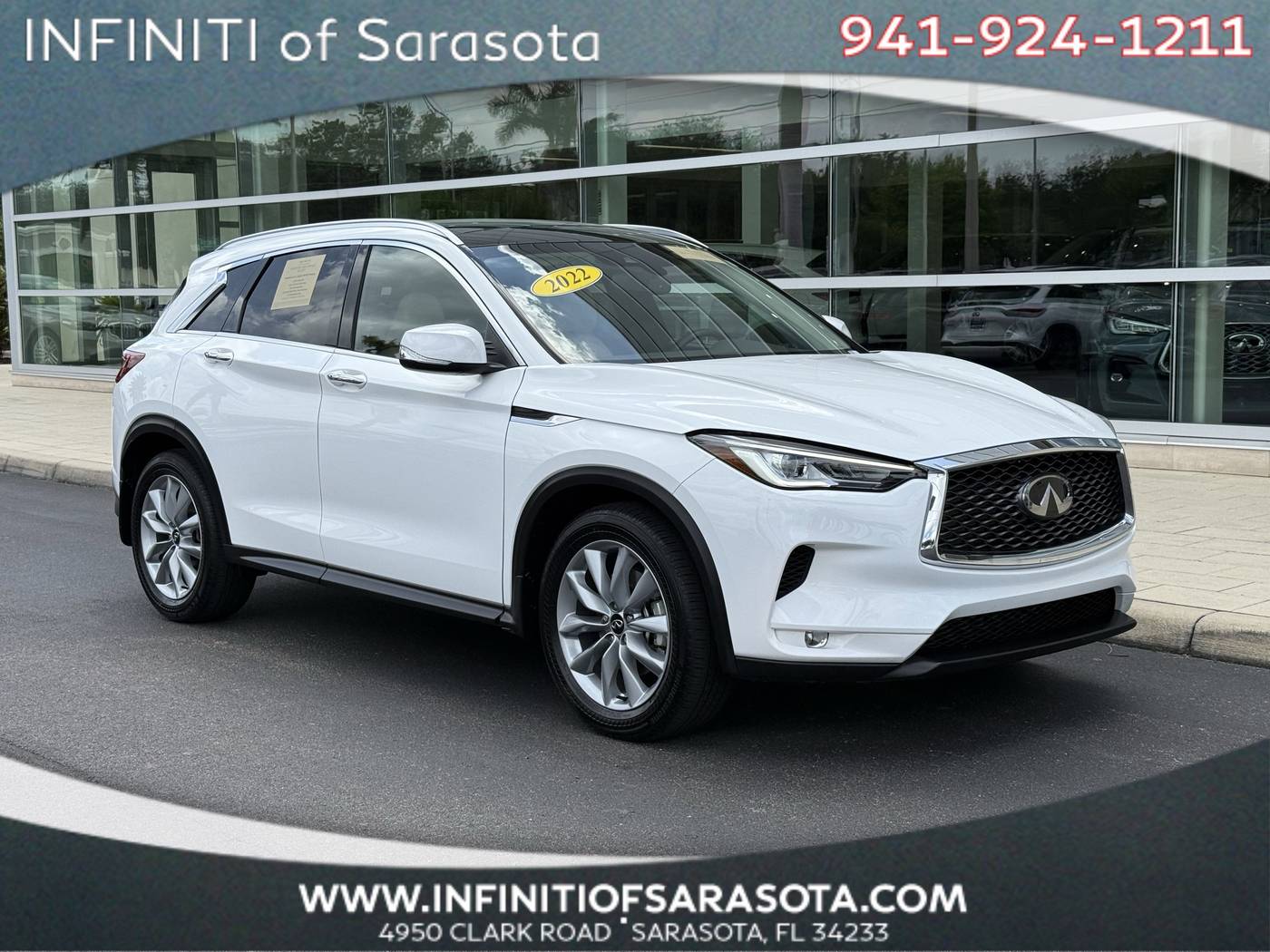 2022 INFINITI QX50 LUXE — SUV — 27,674 mi — Sarasota, FL