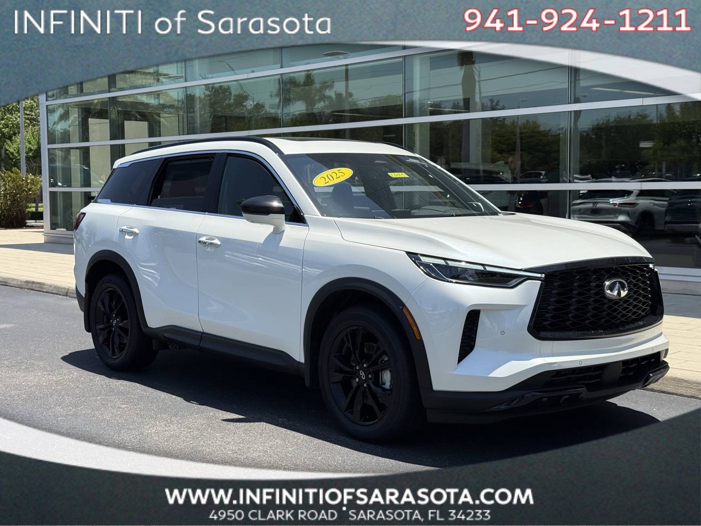 2025 INFINITI QX60 LUXE — SUV — 3,054 mi — Sarasota, FL