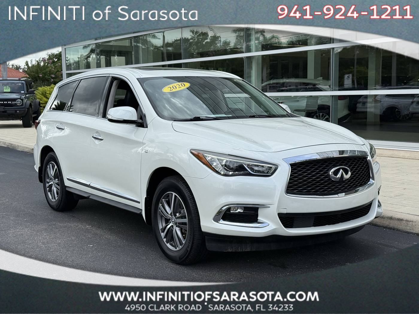 2020 INFINITI QX60 PURE — SUV — 75,505 mi — Sarasota, FL