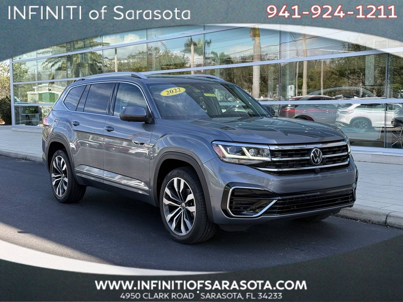 2022 Volkswagen Atlas SEL Premium R-Line — SUV — 32,550 mi — Sarasota, FL