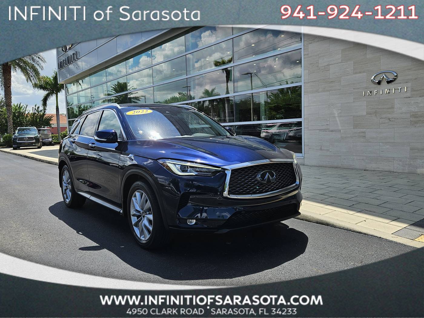 2022 INFINITI QX50 ESSENTIAL — SUV — 19,983 mi — Sarasota, FL