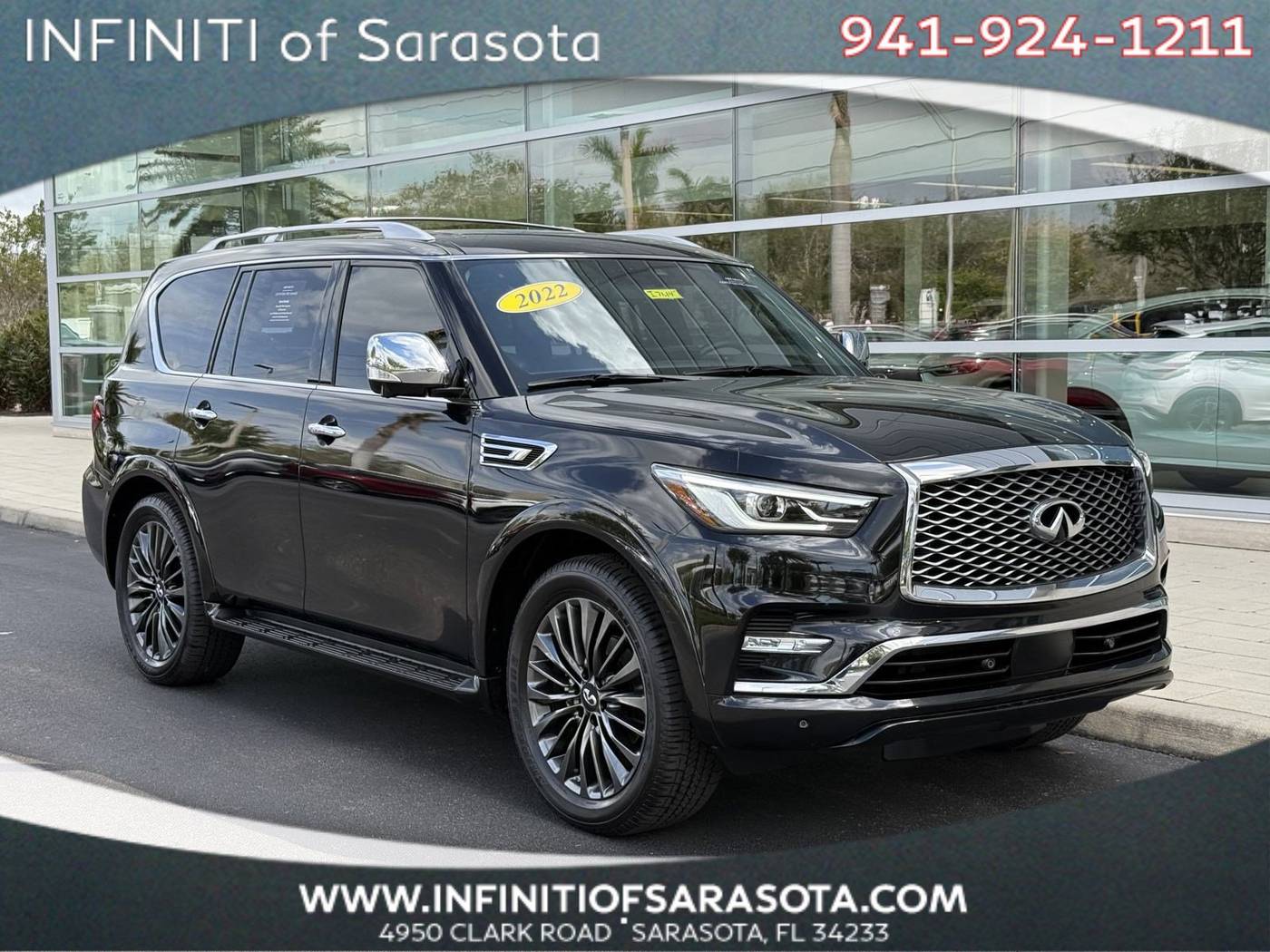 2022 INFINITI QX80 SENSORY — SUV — 40,157 mi — Sarasota, FL