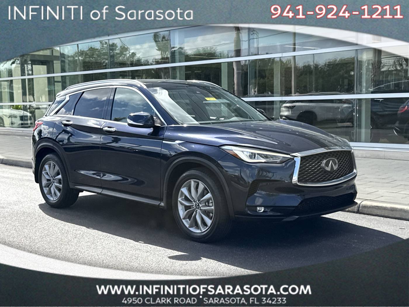 2021 INFINITI QX50 LUXE — SUV — 34,908 mi — Sarasota, FL