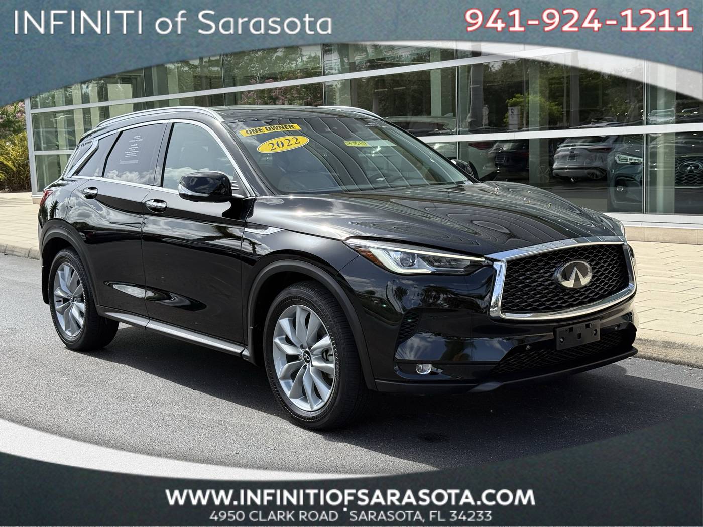 2022 INFINITI QX50 ESSENTIAL — SUV — 25,857 mi — Sarasota, FL