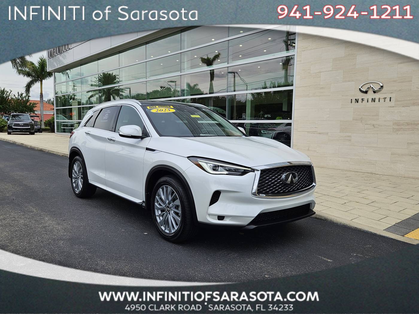 2025 INFINITI QX50 LUXE — SUV — 5,713 mi — Sarasota, FL