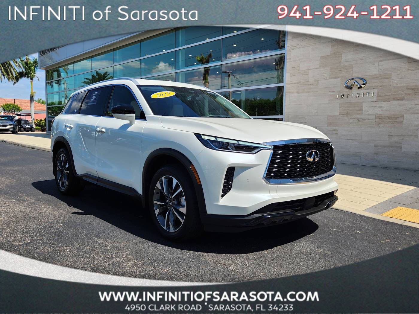 2025 INFINITI QX60 LUXE — SUV — 2,873 mi — Sarasota, FL