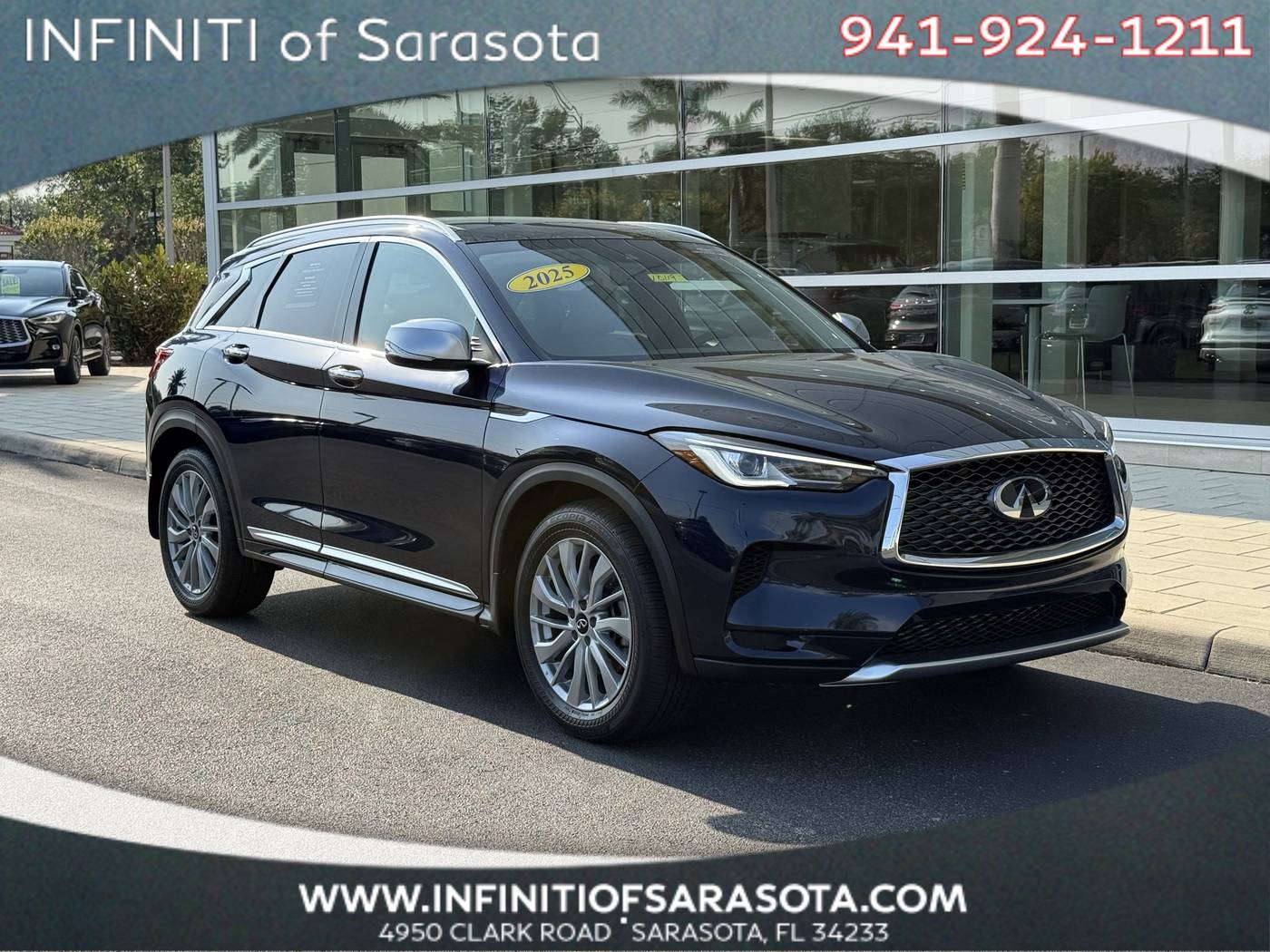 2025 INFINITI QX50 LUXE — SUV — 4,539 mi — Sarasota, FL