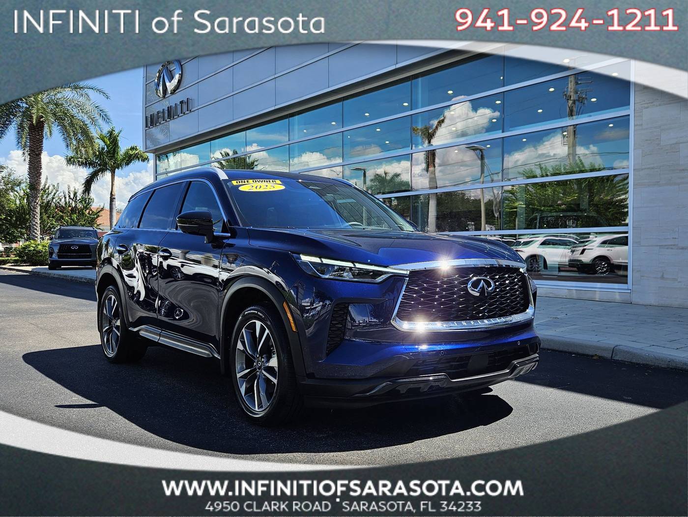 2025 INFINITI QX60 LUXE — SUV — 4,940 mi — Sarasota, FL