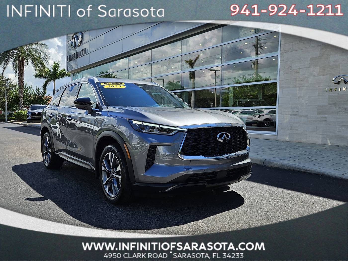 2025 INFINITI QX60 LUXE — SUV — 5,782 mi — Sarasota, FL