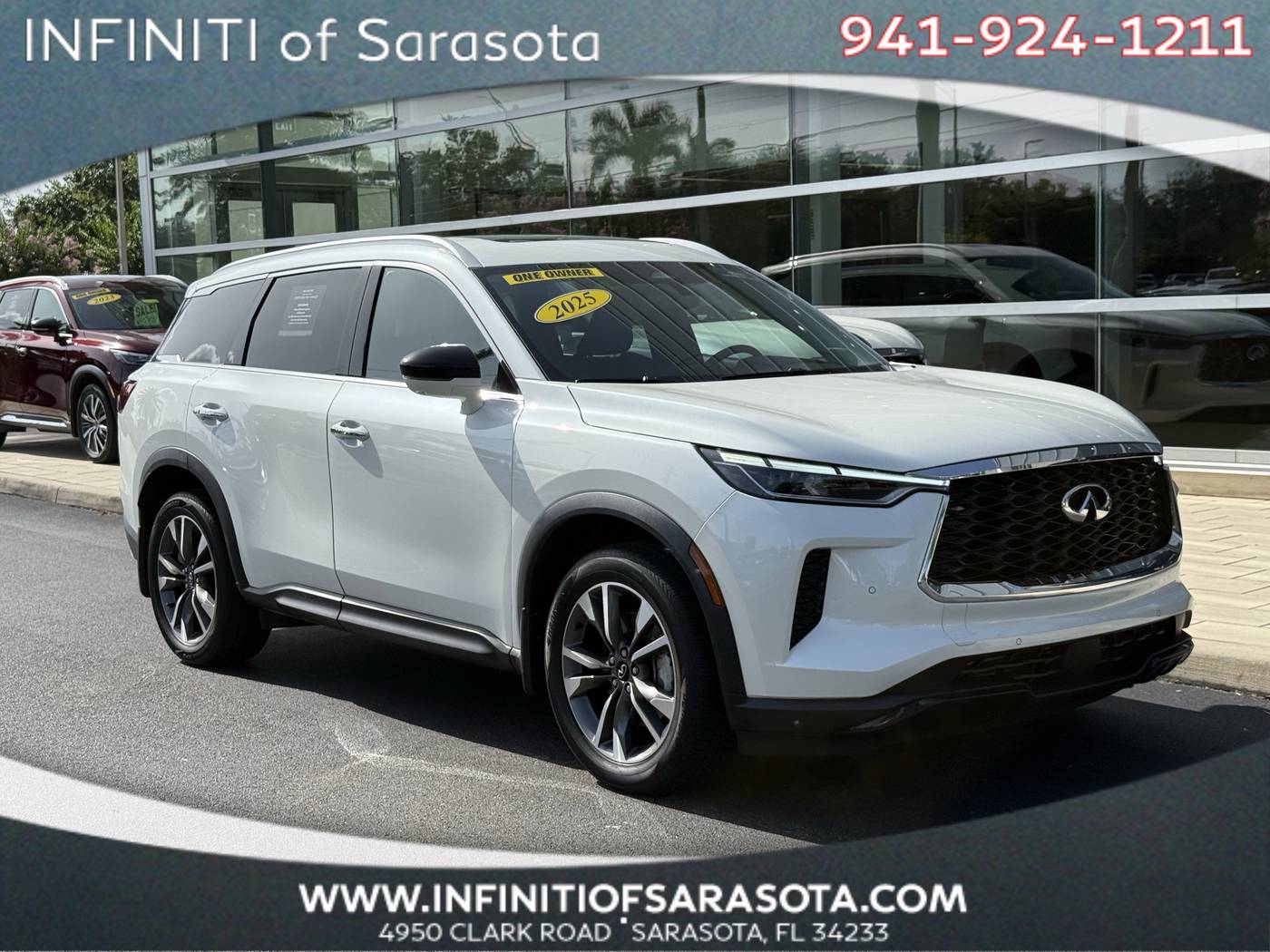 2025 INFINITI QX60 LUXE — SUV — 2,702 mi — Sarasota, FL