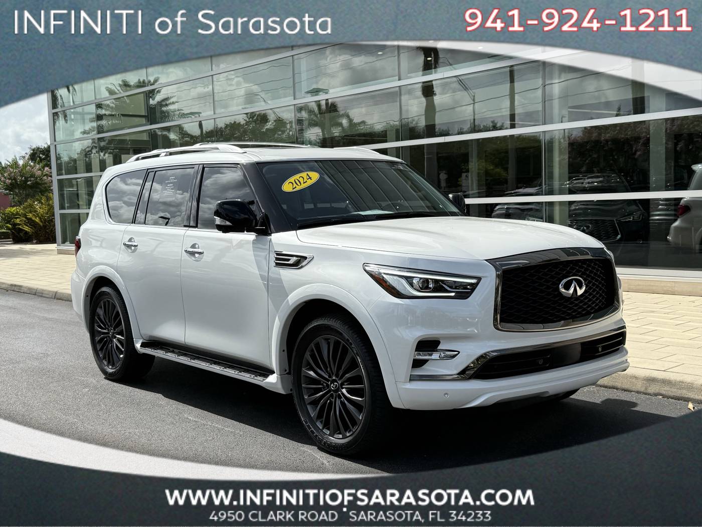 2024 INFINITI QX80 PREMIUM SELECT — SUV — 11,554 mi — Sarasota, FL