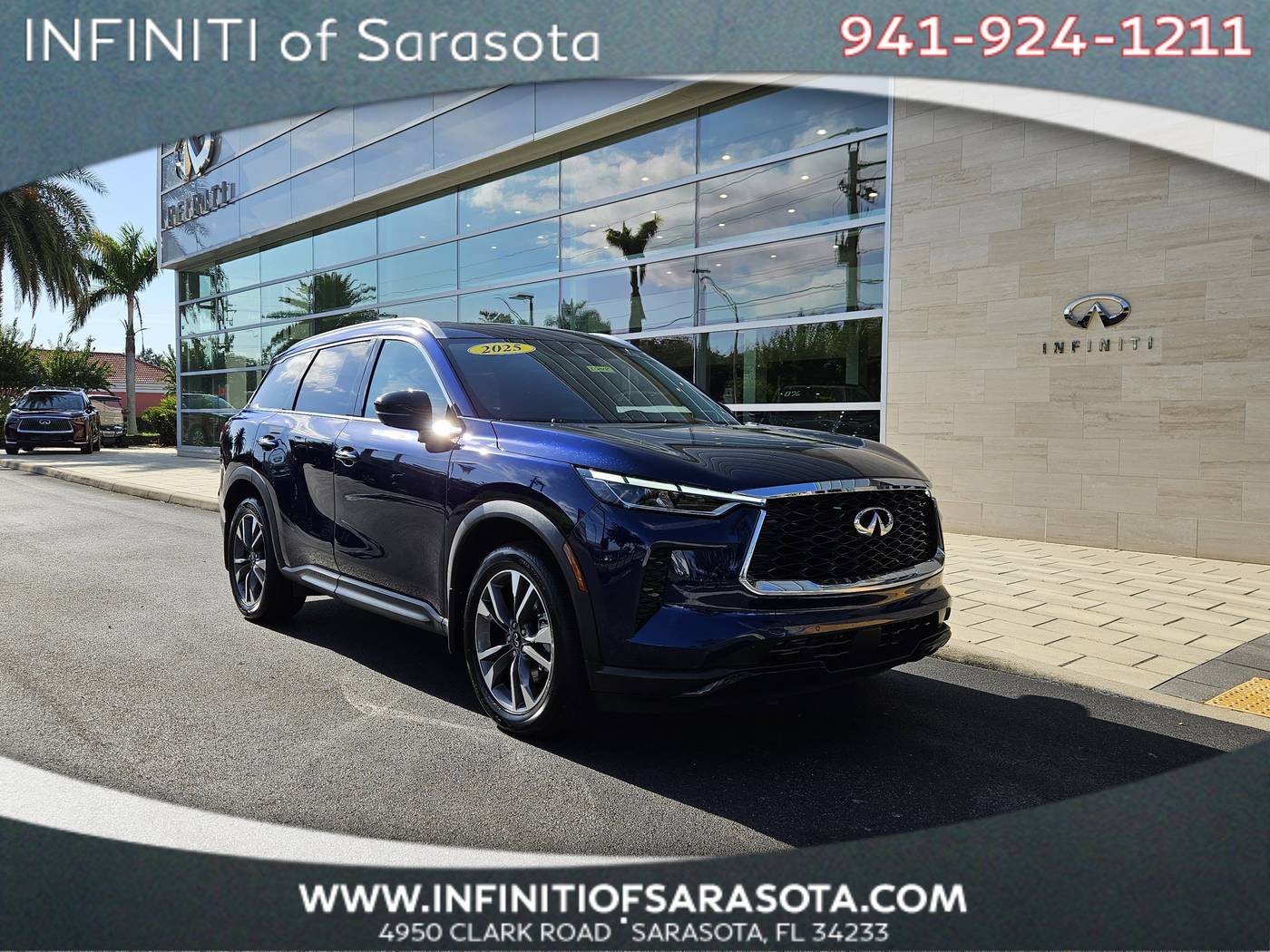 2025 INFINITI QX60 LUXE — SUV — 4,808 mi — Sarasota, FL