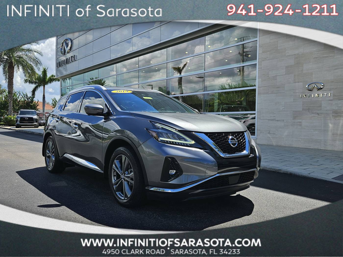 2019 Nissan Murano Platinum — SUV — 50,299 mi — Sarasota, FL