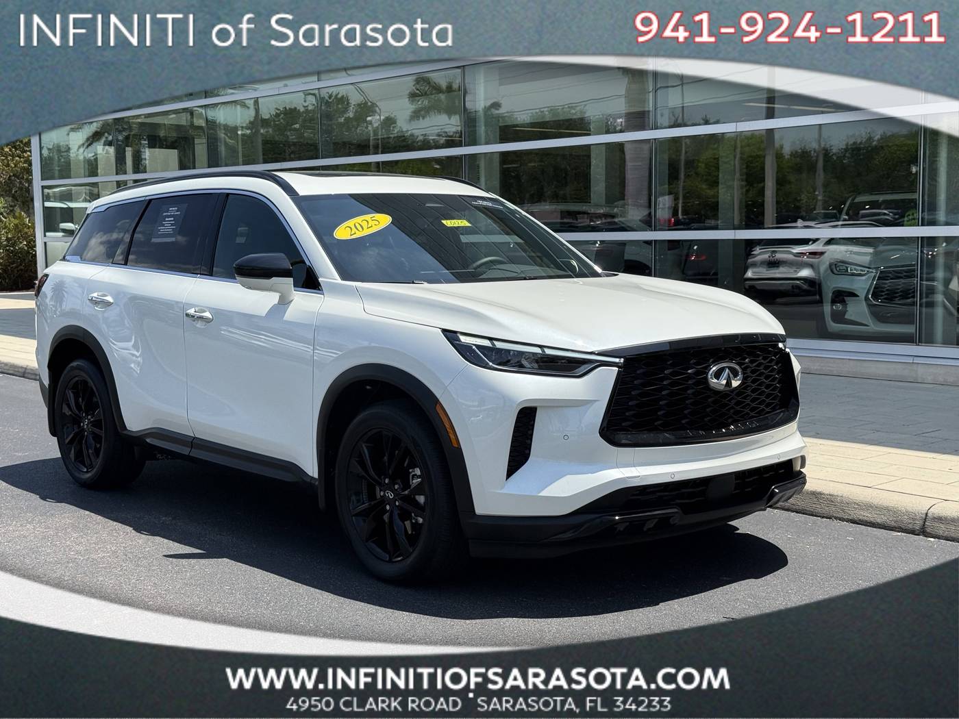 2025 INFINITI QX60 LUXE — SUV — 2,133 mi — Sarasota, FL